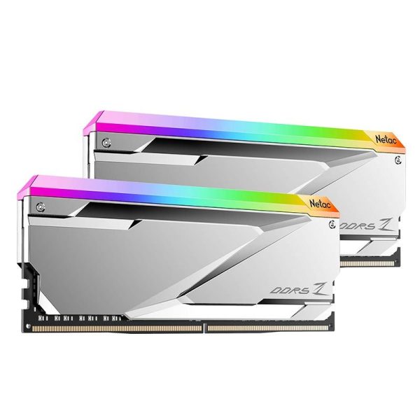 Silver White Rgb Z RGB DDR5-6200 32GB (16GB x 2) C32 Silver – Netac BD